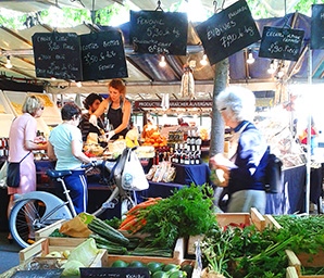 Los mercados biológicos. muchos y visitados Los mercados biológicos. muchos y visitados